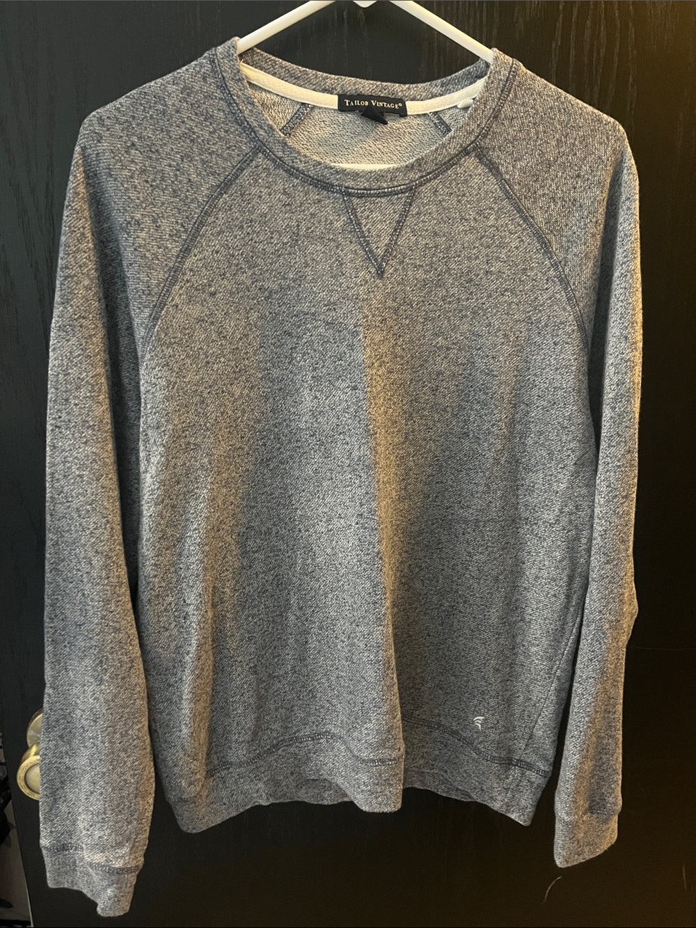 Tailor Vintage womens Heather Gray Crewneck Sweatshirt